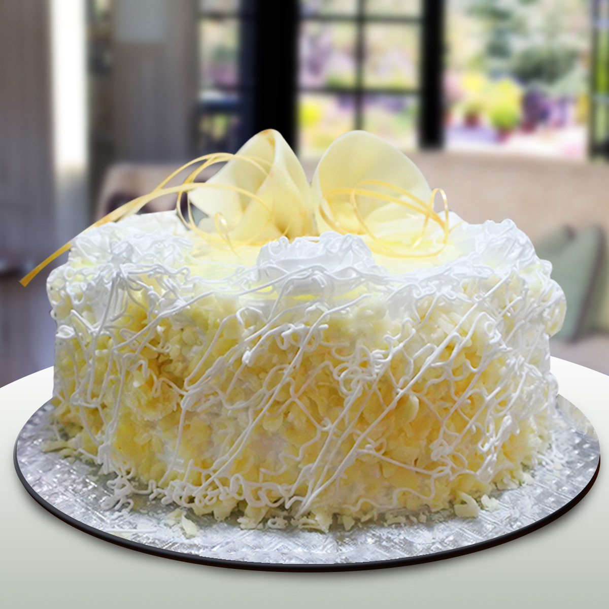 Premium Milk Badam Fresh Cream Cake